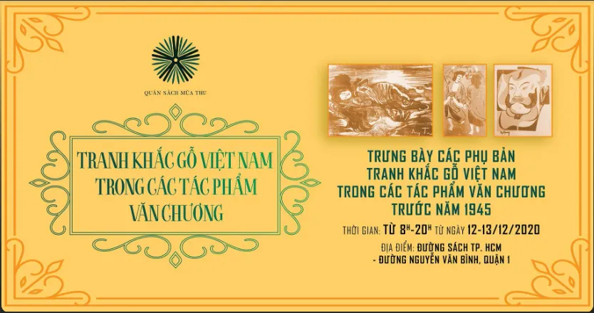 Trưng bày tranh khắc gỗ Việt Nam trong các tác phẩm văn chương