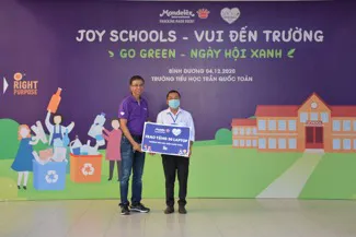 Giáo dục học sinh bảo vệ môi trường từ sân chơi “Vui tới trường”