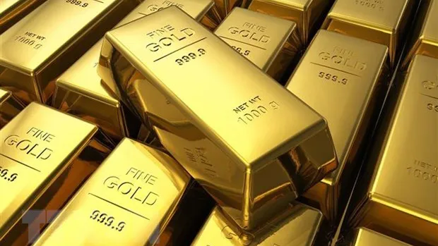 Vàng chiếm 22,9% tài sản của Ngân hàng Trung ương Nga. Ảnh: TTXVN