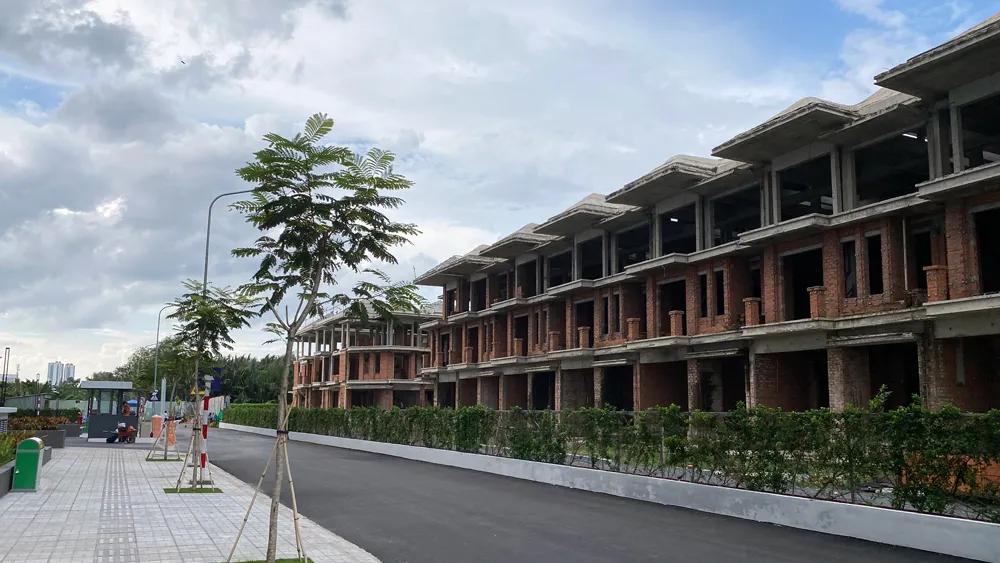 Green Star Sky Garden, dự án 110 căn biệt thự, quận 7 đang chờ thủ tục để hoàn tất việc xây dựng