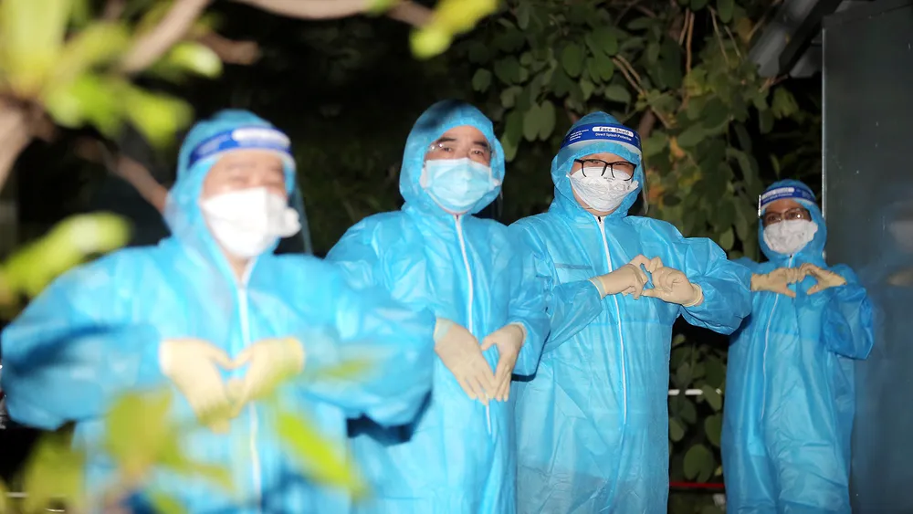 Tinh thần lạc quan của các điều dưỡng BV Phạm Ngọc Thạch - những người ở tuyến đầu chống dịch