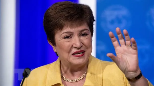 Tổng Giám đốc Quỹ Tiền tệ quốc tế (IMF) Kristalina Georgieva. Ảnh: TTXVN