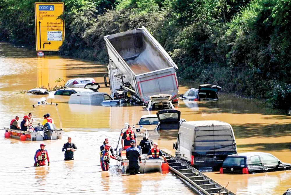 Lũ lụt nặng nề tại Đức vừa qua là hậu quả của biến đổi khí hậu