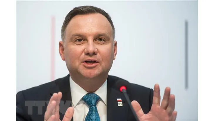 Tổng thống Ba Lan Andrzej Duda. Ảnh: TTXVN