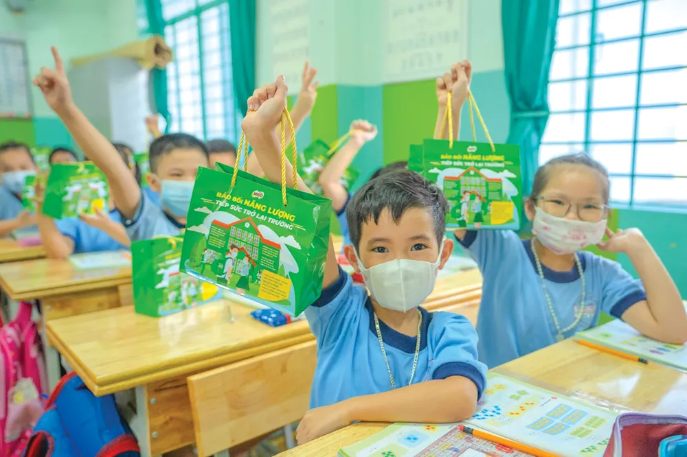 Nestlé MILO “Tiếp năng lượng trở lại trường” cho học sinh toàn quốc