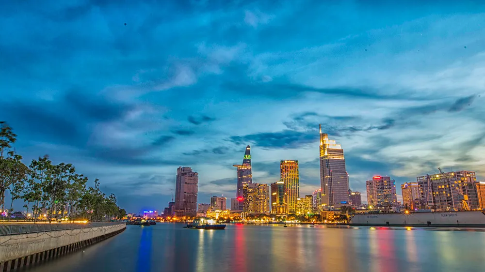 Một góc Bến Bạch Đằng, quận 1, TPHCM. Ảnh: DŨNG PHƯƠNG