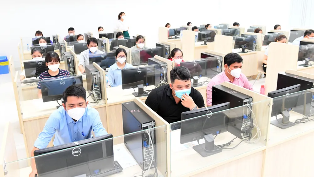 TPHCM thi tuyển công chức năm 2022. Ảnh: VIỆT DŨNG