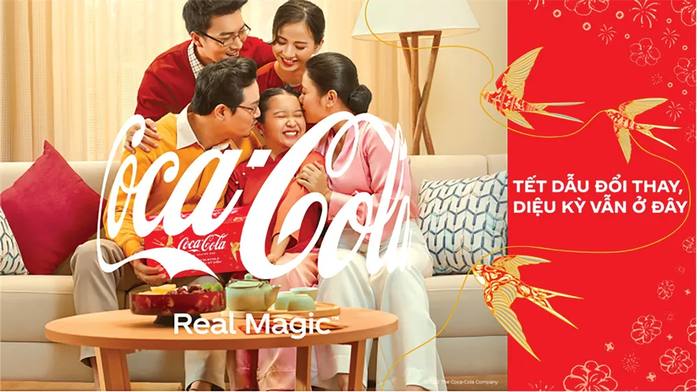 Coca-Cola mang đến thông điệp mới: “Tết dẫu đổi thay, diệu kỳ vẫn ở đây”