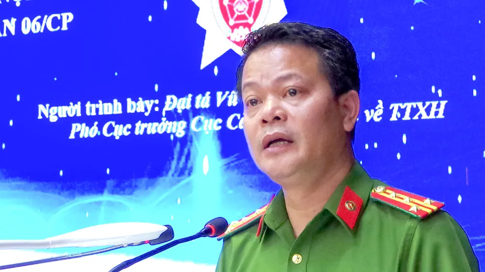 Đại tá Vũ Văn Tấn, Phó Cục trưởng Cục Cảnh sát Quản lý hành chính về trật tự xã hội - Bộ Công an