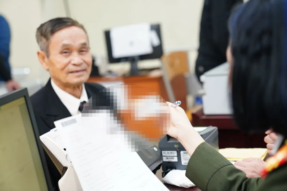 Các quy trình, thủ tục được Công an TP Hà Nội thực hiện nhanh, đơn giản. Ảnh: ĐỖ TRUNG