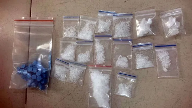 Tang vật ma túy bị thu giữ