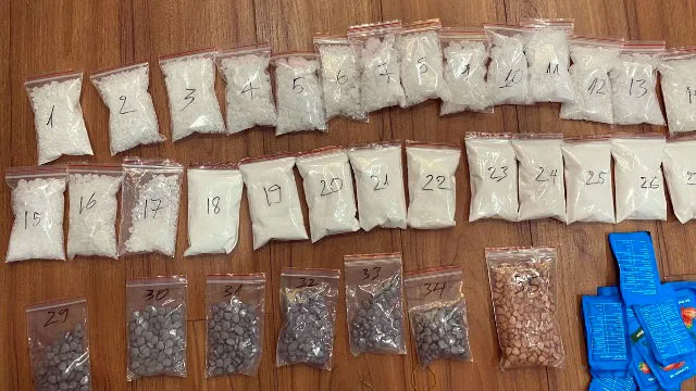 Ma túy bị thu giữ 