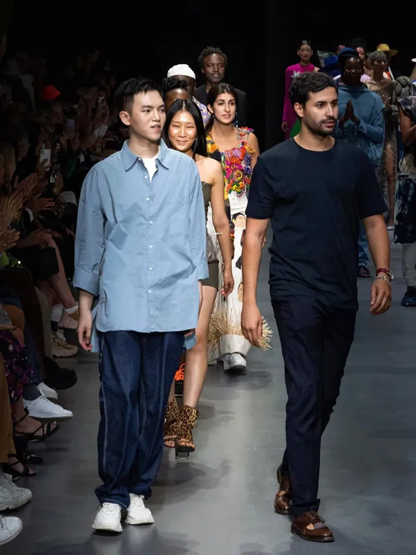 Nhà thiết kế Phan Đăng Hoàng tại Milan Fashion Week 2022