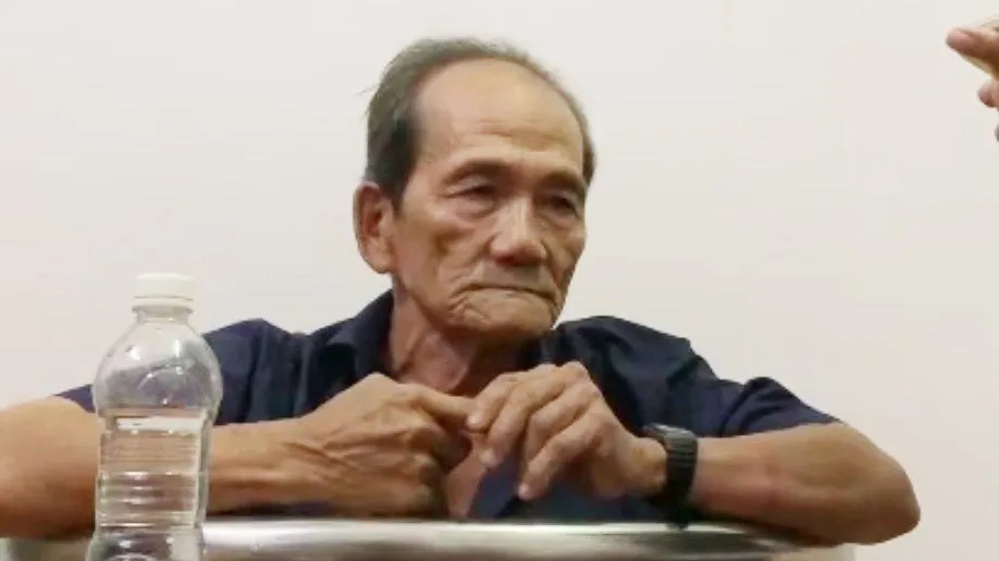 Huỳnh Văn Tâm khi bị bắt