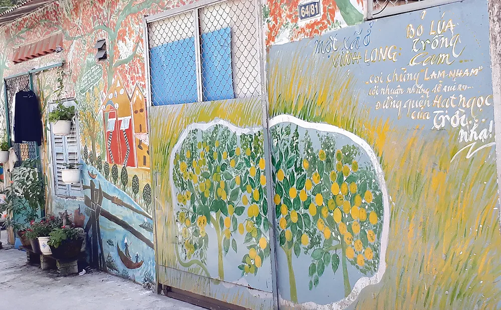 Vẽ tranh nơi công cộng: Làm đẹp hay bôi bẩn? ảnh 1