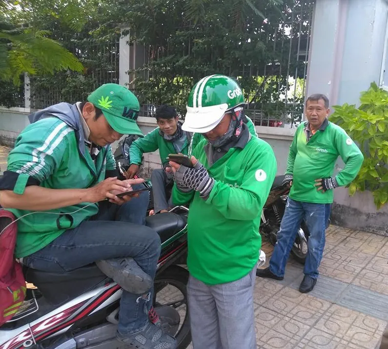 Gian nan nghề xe ôm  ảnh 1