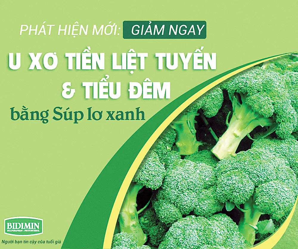 Hết tiểu đêm, giảm u xơ tiền liệt tuyến từ súp lơ xanh với 20 ngàn đồng ảnh 1