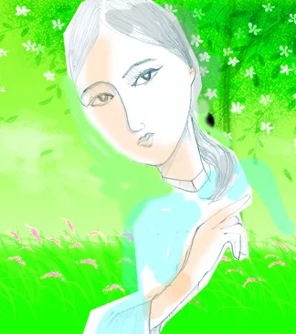 Hoa tam giác mạch  