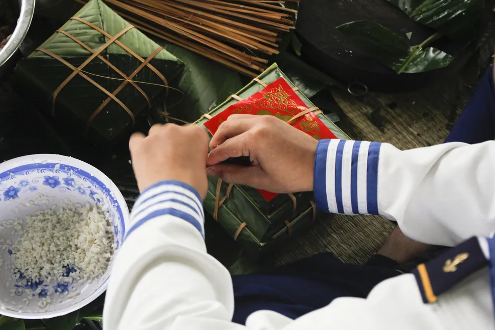 Chiến sĩ Vùng 3 Hải Quân đón tết trên biển ảnh 1