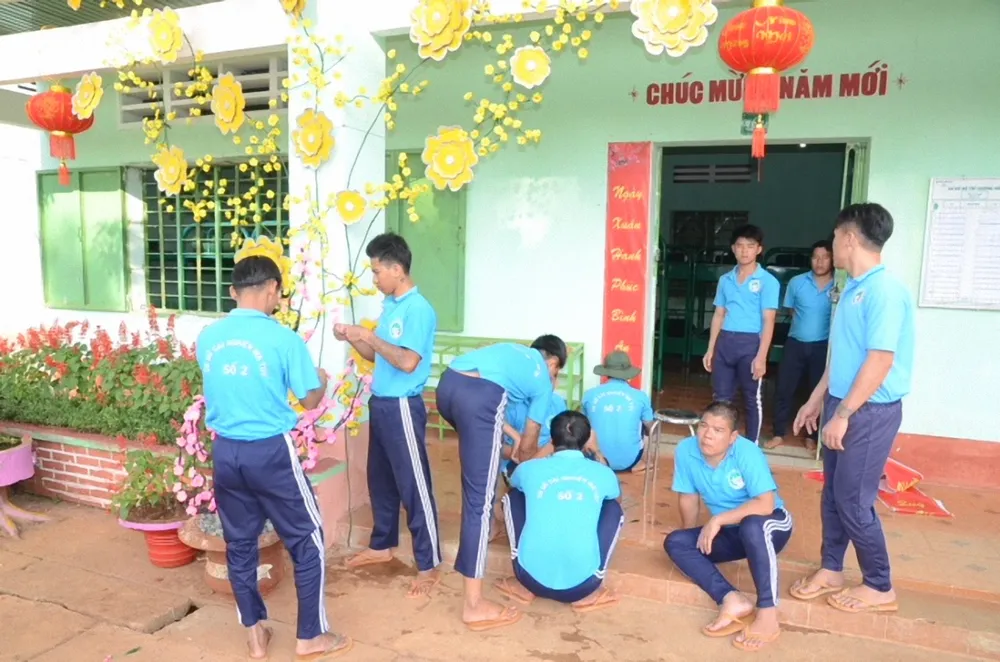 Tết đủ đầy với học viên cai nghiện ảnh 1