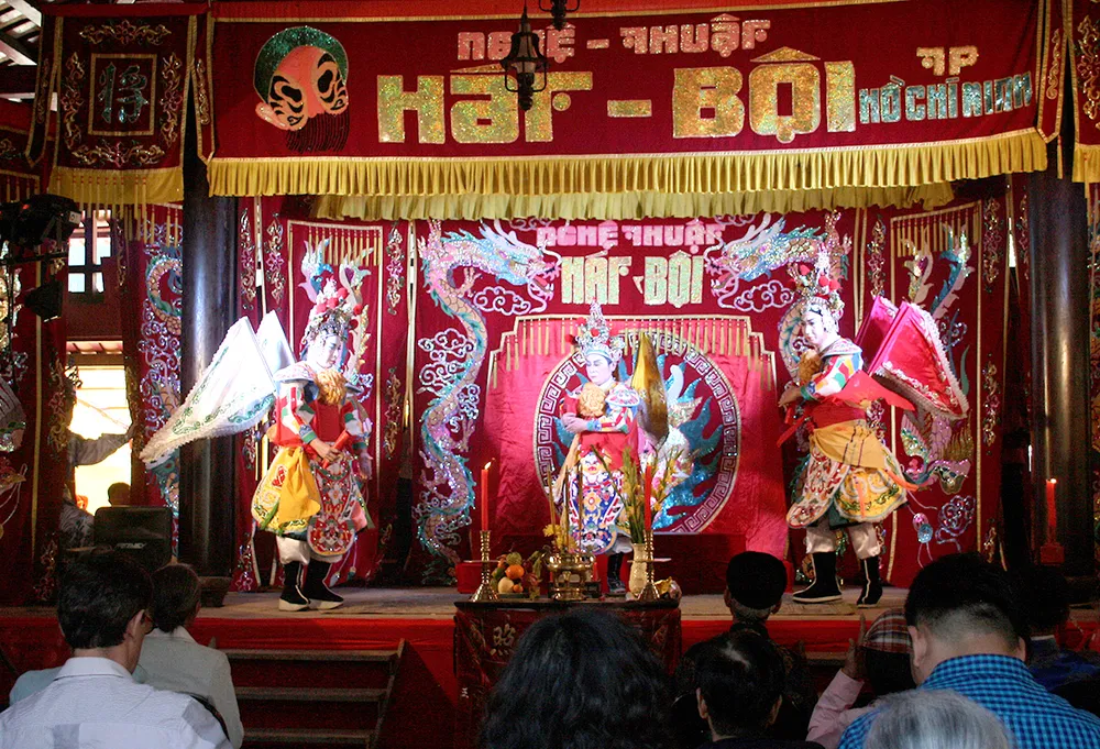 Hát bội chào xuân với Lễ khai hạ - Cầu an