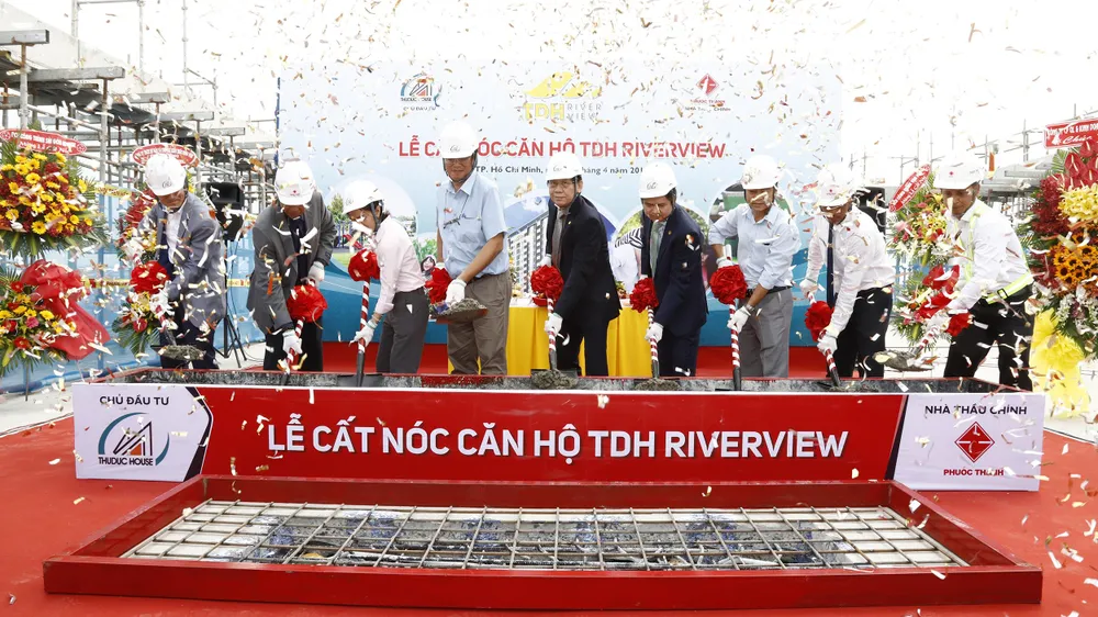 Lễ cất noc căn hộ Riverview TDH