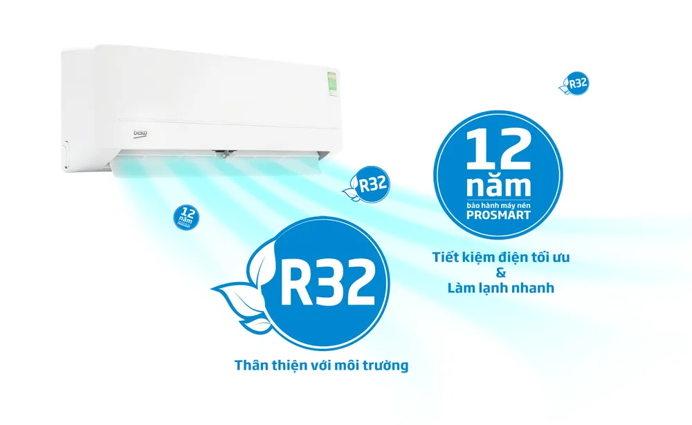 BEKO ra mắt 2 dòng máy lạnh cho cuộc sống khỏe mạnh hơn