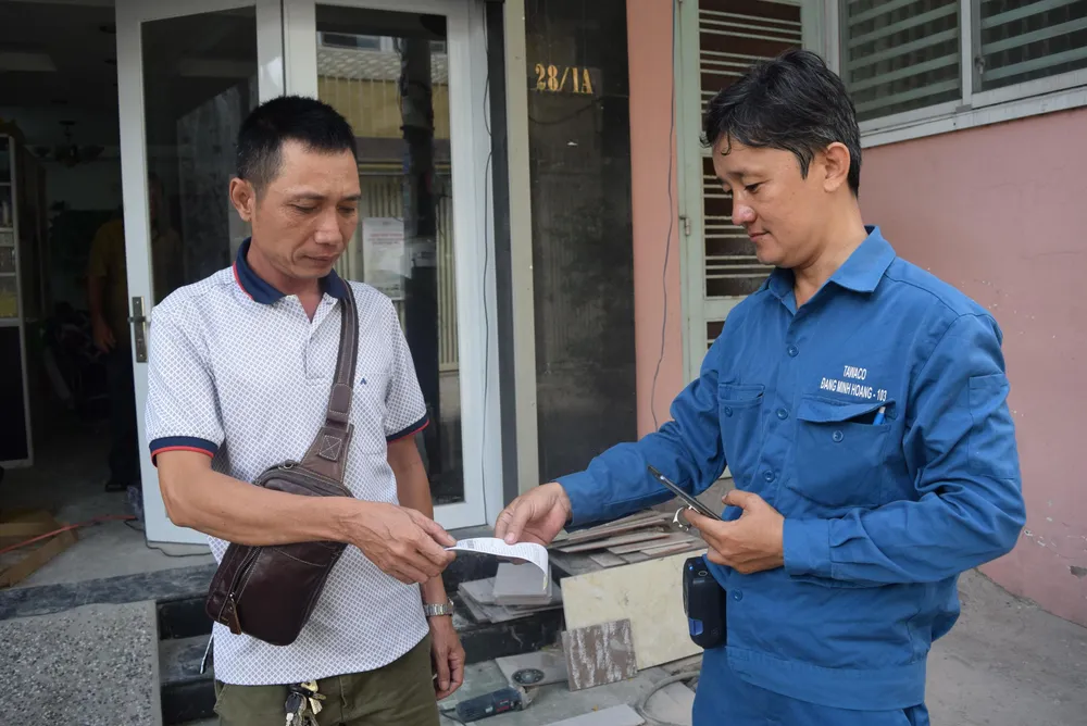 Quản lý mạng cấp nước bằng điện thoại di động ảnh 1