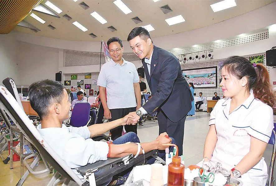 Tập đoàn Xây dựng Hòa Bình tổ chức chương trình “Giọt hồng Yêu thương 2019” thành công tốt đẹp