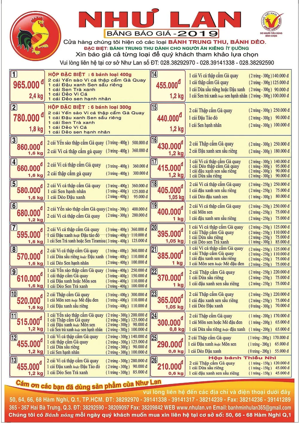 Bánh Trung thu Như Lan: Hương vị truyền thống, trọn vẹn nghĩa tình ảnh 1