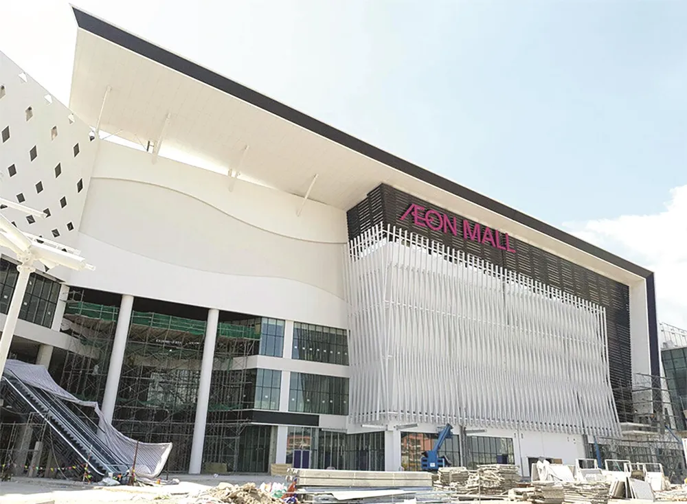 Tiến độ dự án Aeon Mall Hà Đông: Hoàn thiện hạng mục quan trọng Big Canopy ảnh 1