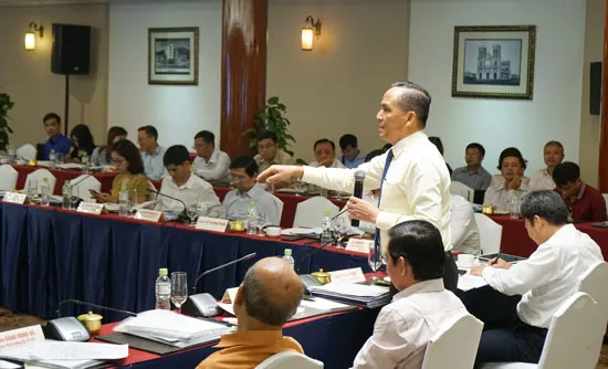 Tọa đàm “Xung đột pháp lý trong trong đầu tư xây dựng” - Cấp bách tháo gỡ những vướng mắc, tồn tại ảnh 6