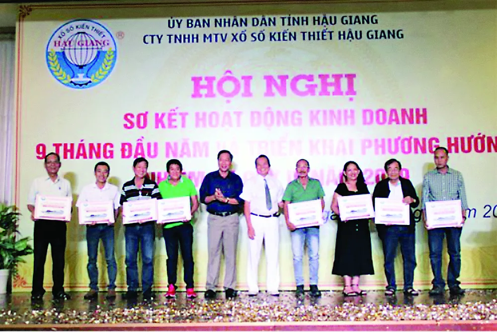 Công ty XSKT Hậu Giang sơ kết công tác 9 tháng đầu năm và phương hướng nhiệm vụ quý IV năm 2019 ảnh 1