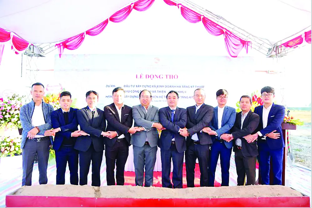 Khởi công Dự án đầu tư xây dựng và kinh doanh hạ tầng kỹ thuật khu công nghiệp Bá Thiện ảnh 2