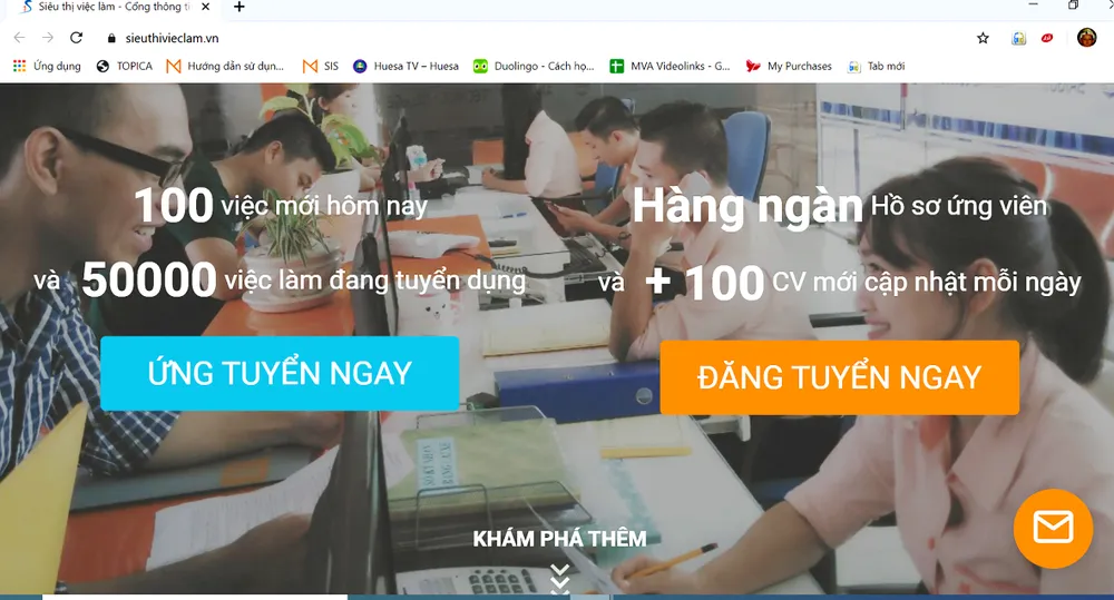 Tuyển dụng trực tuyến tư nhân lên ngôi ảnh 1