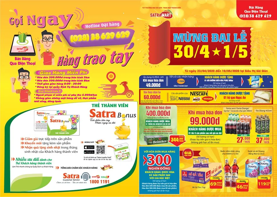 Nhiều chương trình khuyến mại hấp dẫn dịp 30-4 – 1-5 tại hệ thống bán lẻ Satra ảnh 4