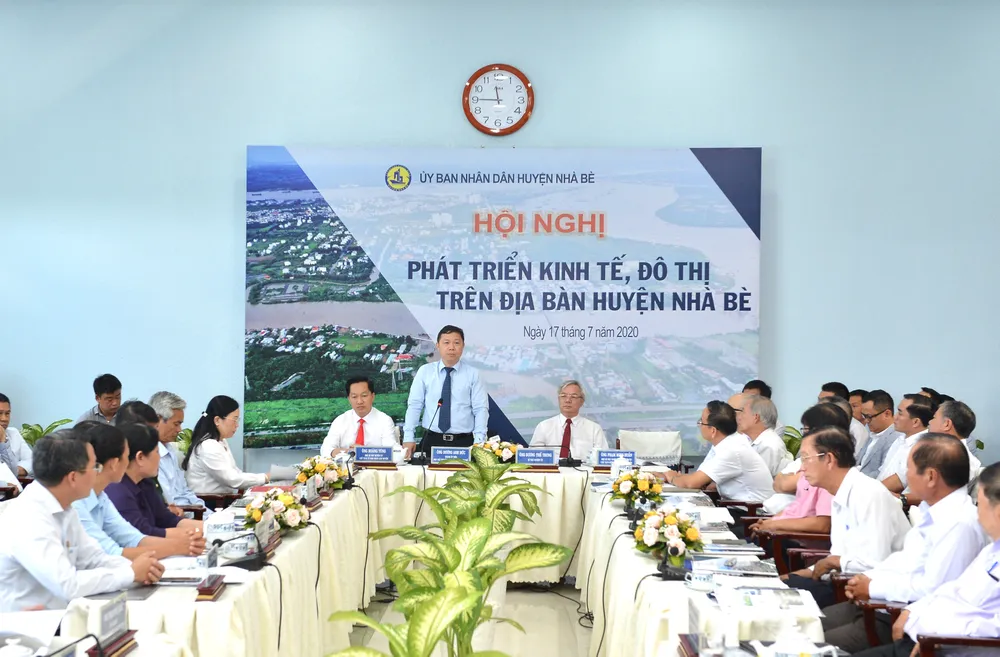 Nhà Bè tìm đường lên quận ảnh 1