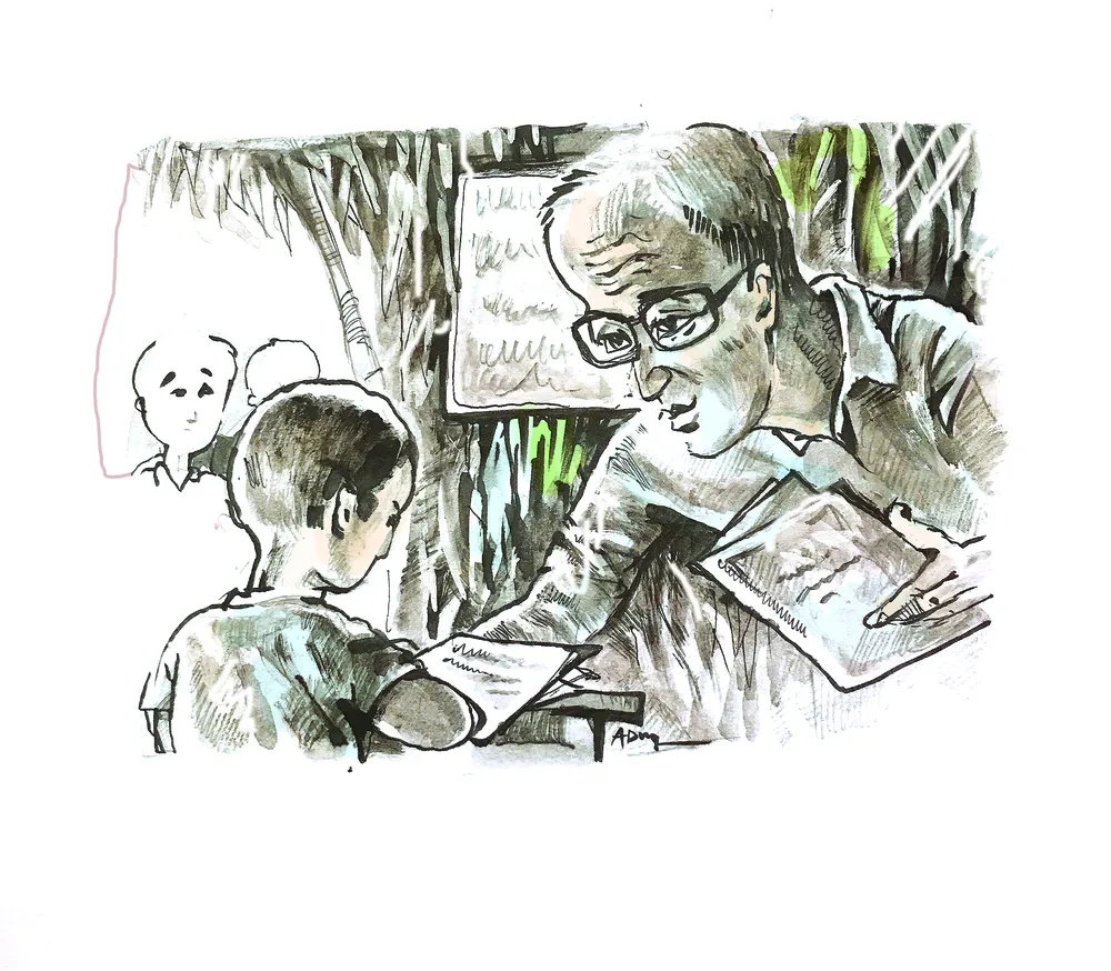 Ngày tôi vào lớp 1 