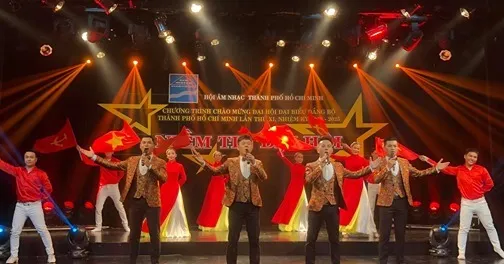 Chương trình giới thiệu đến khán giả các ca khúc tiêu biểu được Hội Âm nhạc TPHCM đầu tư sáng tạo trong năm 2019: Ảnh: Hội Âm nhạc TPHCM