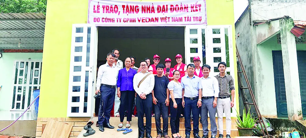 Vedan Việt Nam trao tặng 4 căn nhà cho các hộ gia đình có hoàn cảnh khó khăn tại tỉnh Đồng Nai ảnh 2