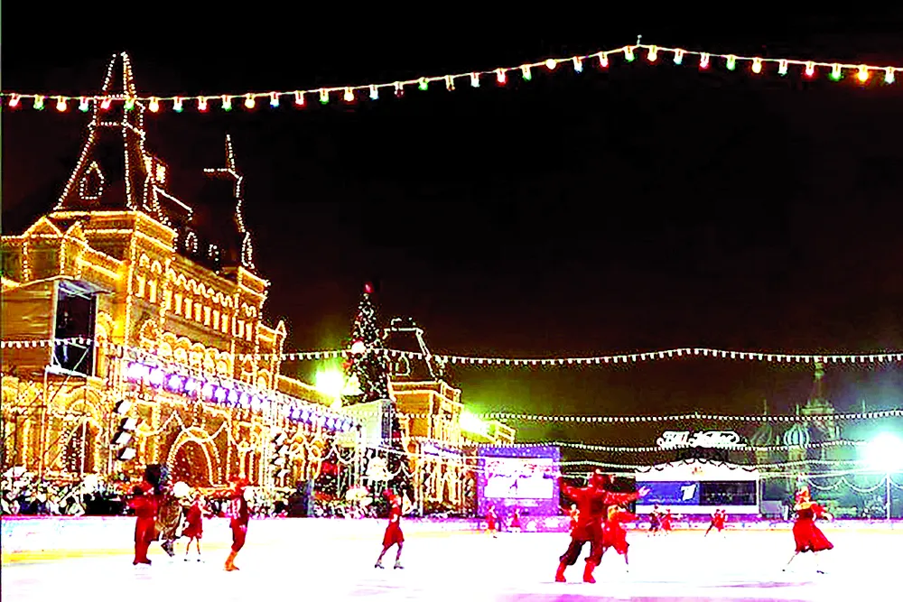 Nga mở cửa sân trượt băng lớn nhất Moscow