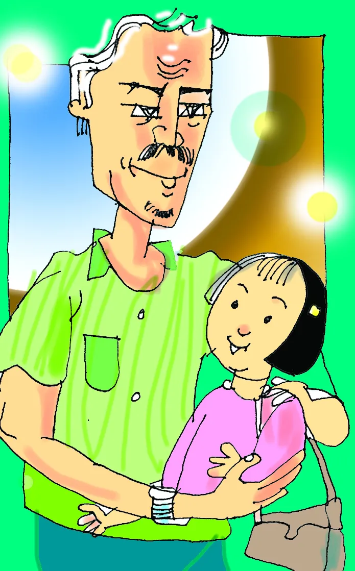 Cha già, con mọn ảnh 1