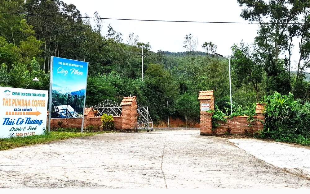 Khu du lịch “chui” ảnh 1