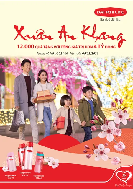 Dai-ichi Life Việt Nam triển khai chương trình khuyến mại hấp dẫn “Xuân An Khang”  ảnh 1