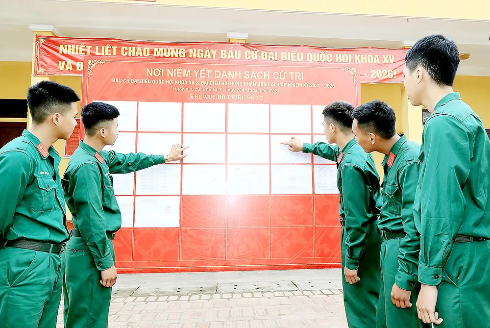 Giám sát công tác vận động bầu cử đúng pháp luật ảnh 1