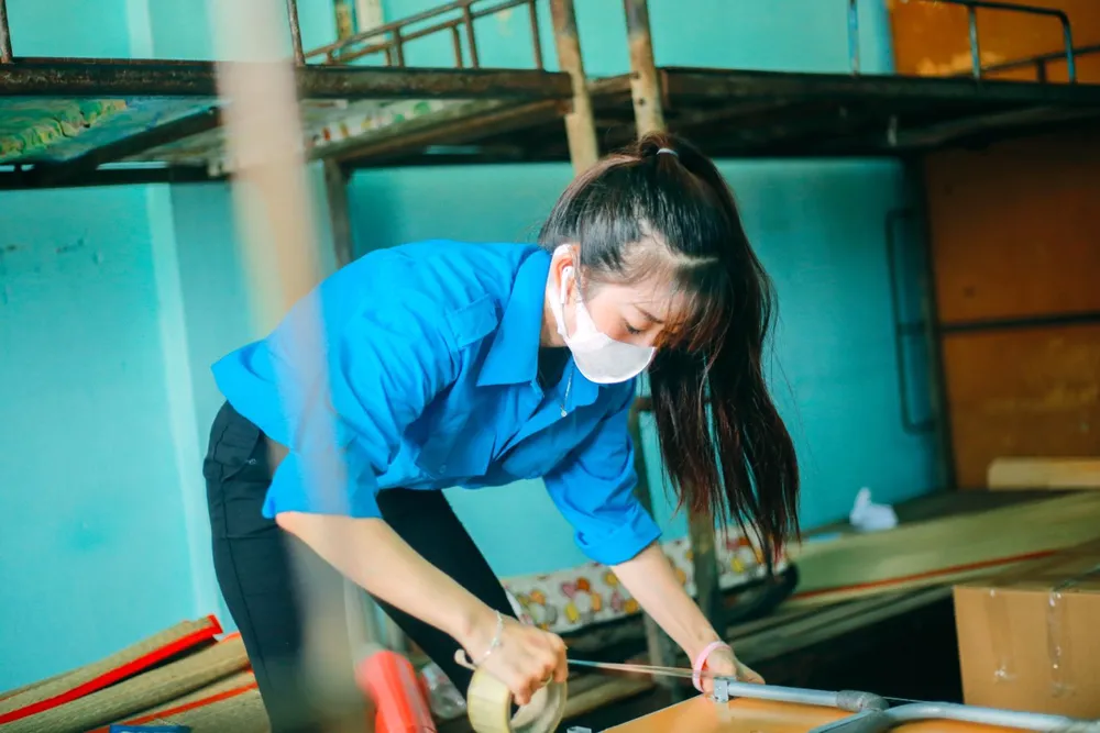 Tuyển thủ làm tình nguyện viên ảnh 2