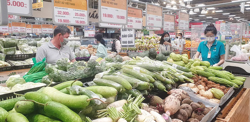 Chợ, siêu thị mua bán trở lại ảnh 1