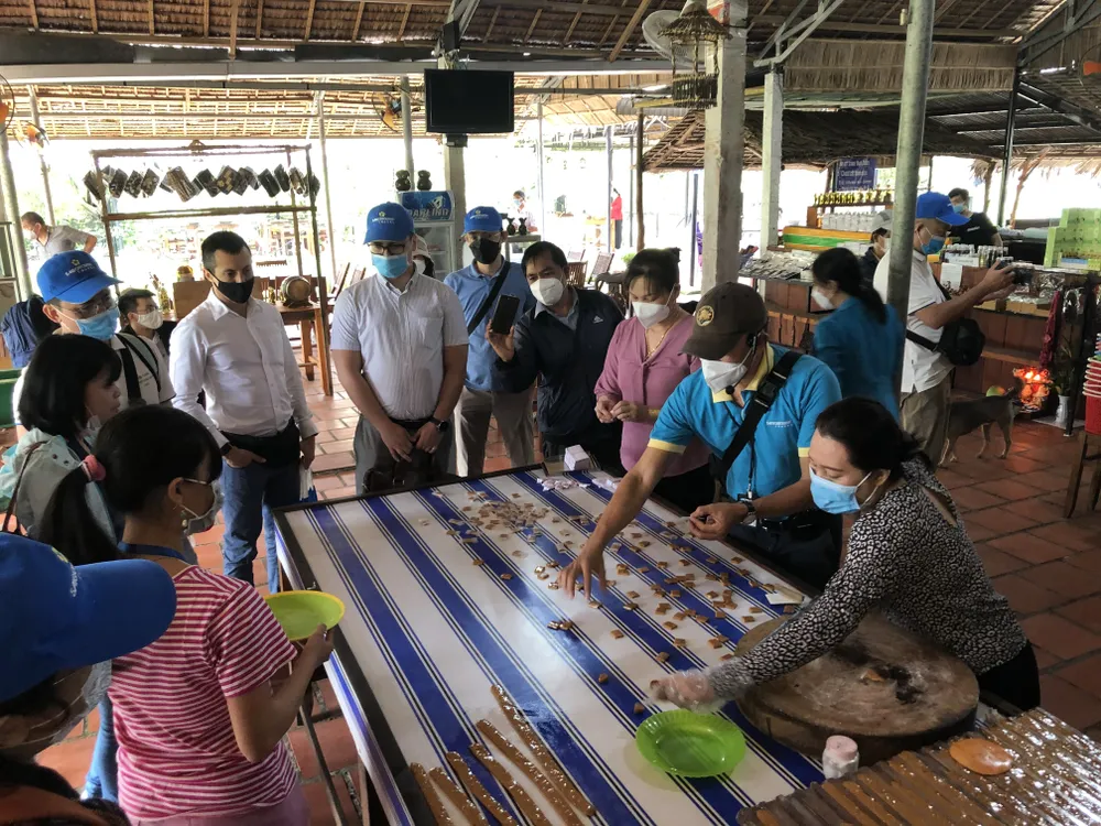 Saigontourist Group đón tiếp, phục vụ đoàn nhà báo quốc tế tham gia tour Mice tại các tỉnh, thành phía Nam ảnh 2