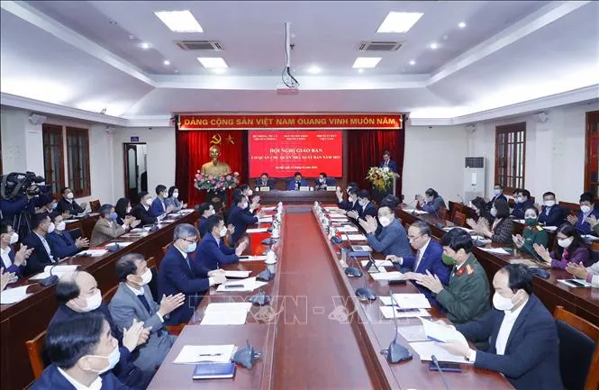 Quang cảnh hội nghị. Ảnh: TTXVN