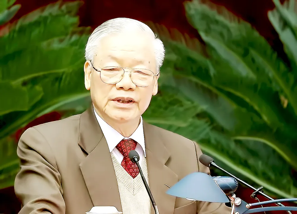 Tổng Bí thư Nguyễn Phú Trọng: Kế tục, phát huy thành quả và kinh nghiệm các thế hệ đi trước ảnh 1